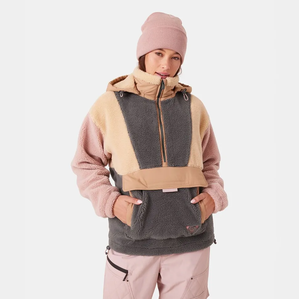 Rita 1/2-Zip Sherpa Anorak - Women's