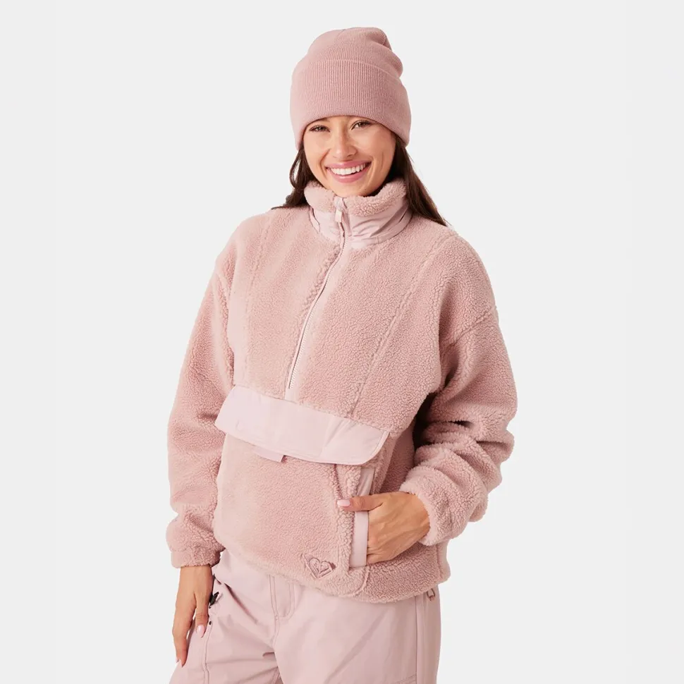 Rita 1/2-Zip Sherpa Anorak - Women's