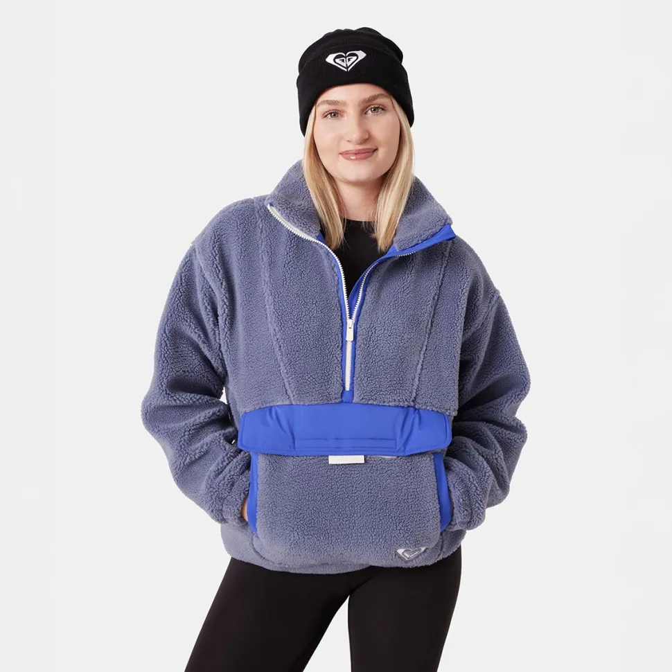 Rita 1/2-Zip Sherpa Anorak - Women's