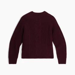Rockcraft Cable Crew Sweater - Women's