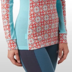 Rose Half-Zip Top - Women's