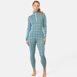 Rose Half-Zip Top - Women's