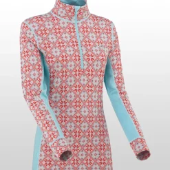 Rose Half-Zip Top - Women's