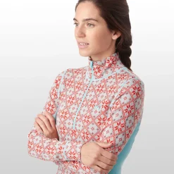 Rose Half-Zip Top - Women's