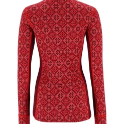 Rose Long-Sleeve Crew Top - Women's
