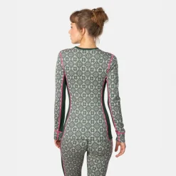 Rose Long-Sleeve Crew Top - Women's
