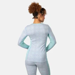Rose Long-Sleeve Crew Top - Women's