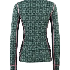 Rose Long-Sleeve Crew Top - Women's
