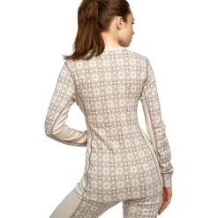 Rose Long-Sleeve Crew Top - Women's