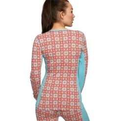 Rose Long-Sleeve Crew Top - Women's