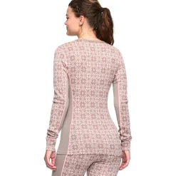 Rose Long-Sleeve Crew Top - Women's