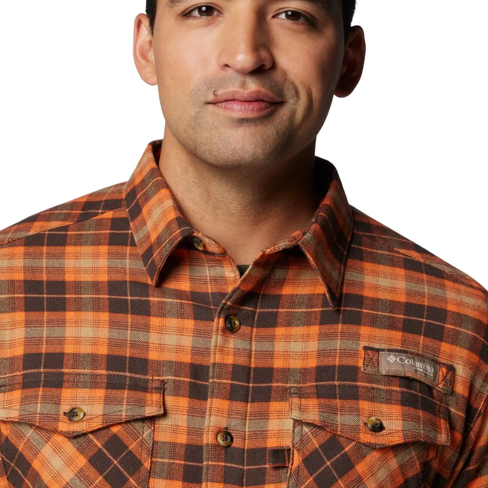 Roughtail Stretch Flannel Long-Sleeve Shirt - Men's