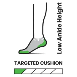 Run Targeted Cushion Low Ankle Sock