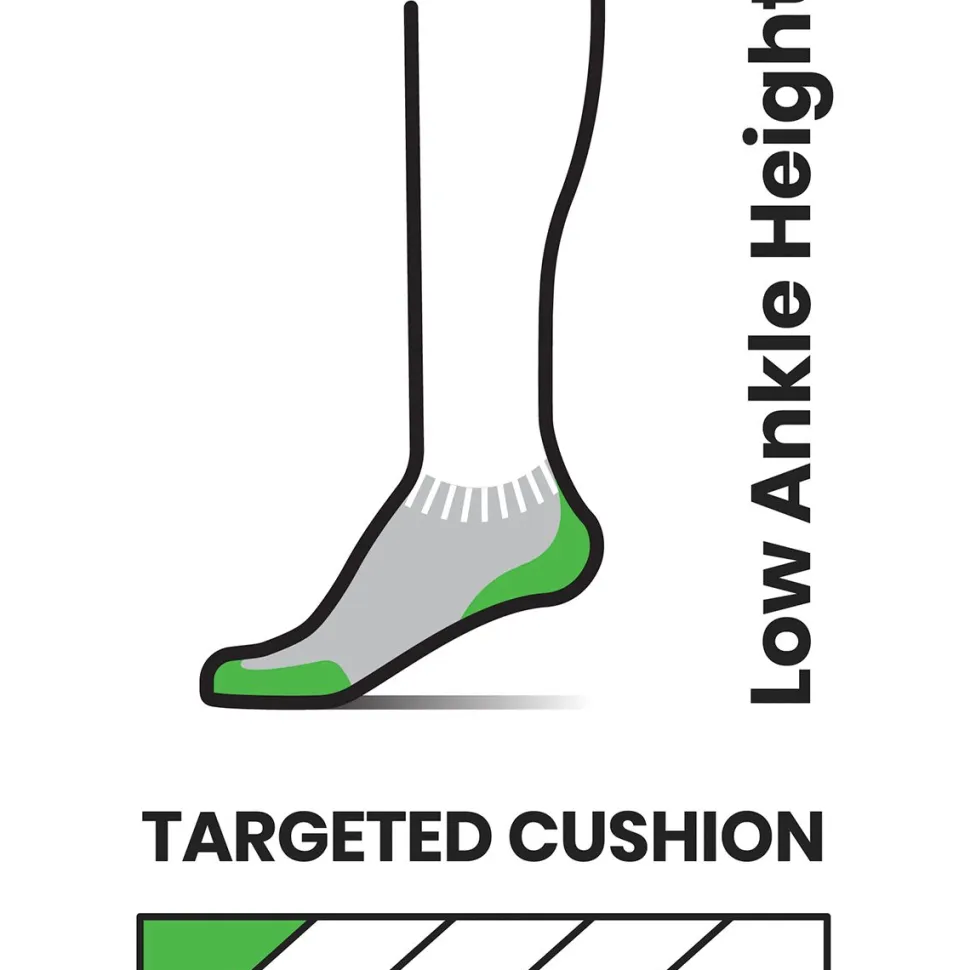 Run Targeted Cushion Low Ankle Sock - Women's