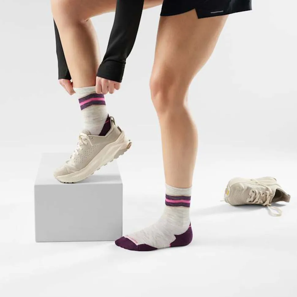 Run Targeted Cushion Mid Crew Sock - Women's