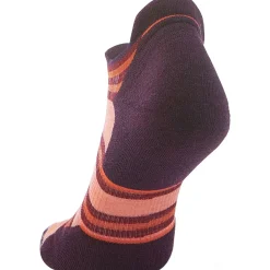 Run Targeted Cushion Stripe Low Ankle Sock - Women's