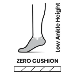 Run Zero Cushion Low Ankle Sock