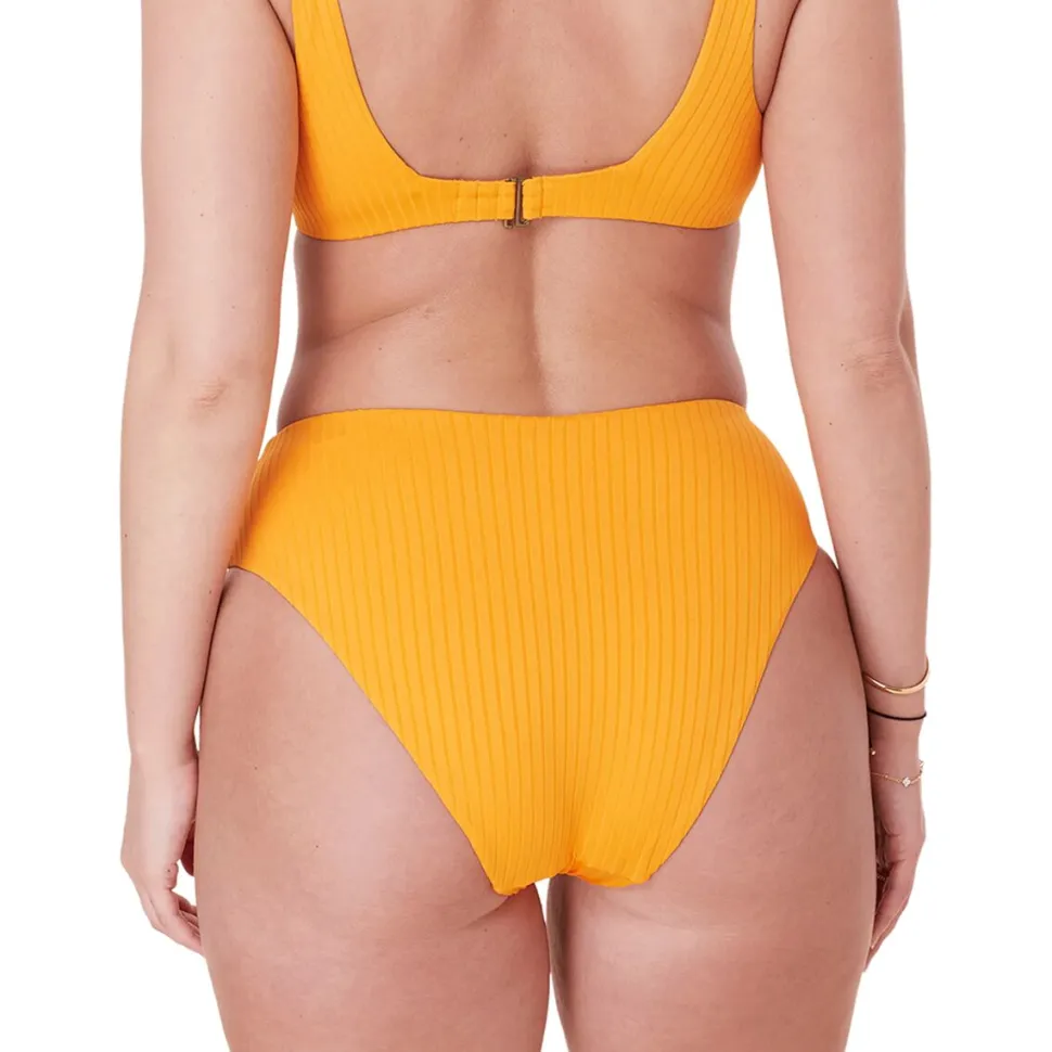 90s High Waisted Solid Bikini Bottom - Women's