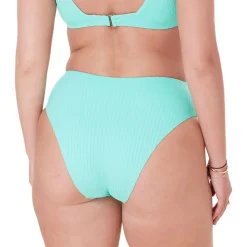 90s High Waisted Solid Bikini Bottom - Women's