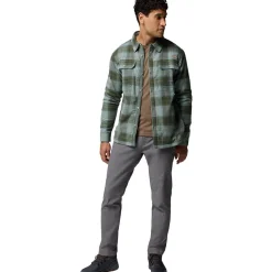Saddle Point Warm Lined Flannel Shirt - Men's