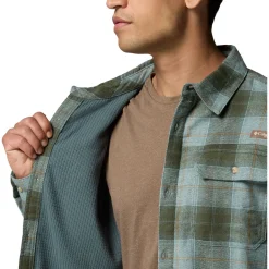 Saddle Point Warm Lined Flannel Shirt - Men's