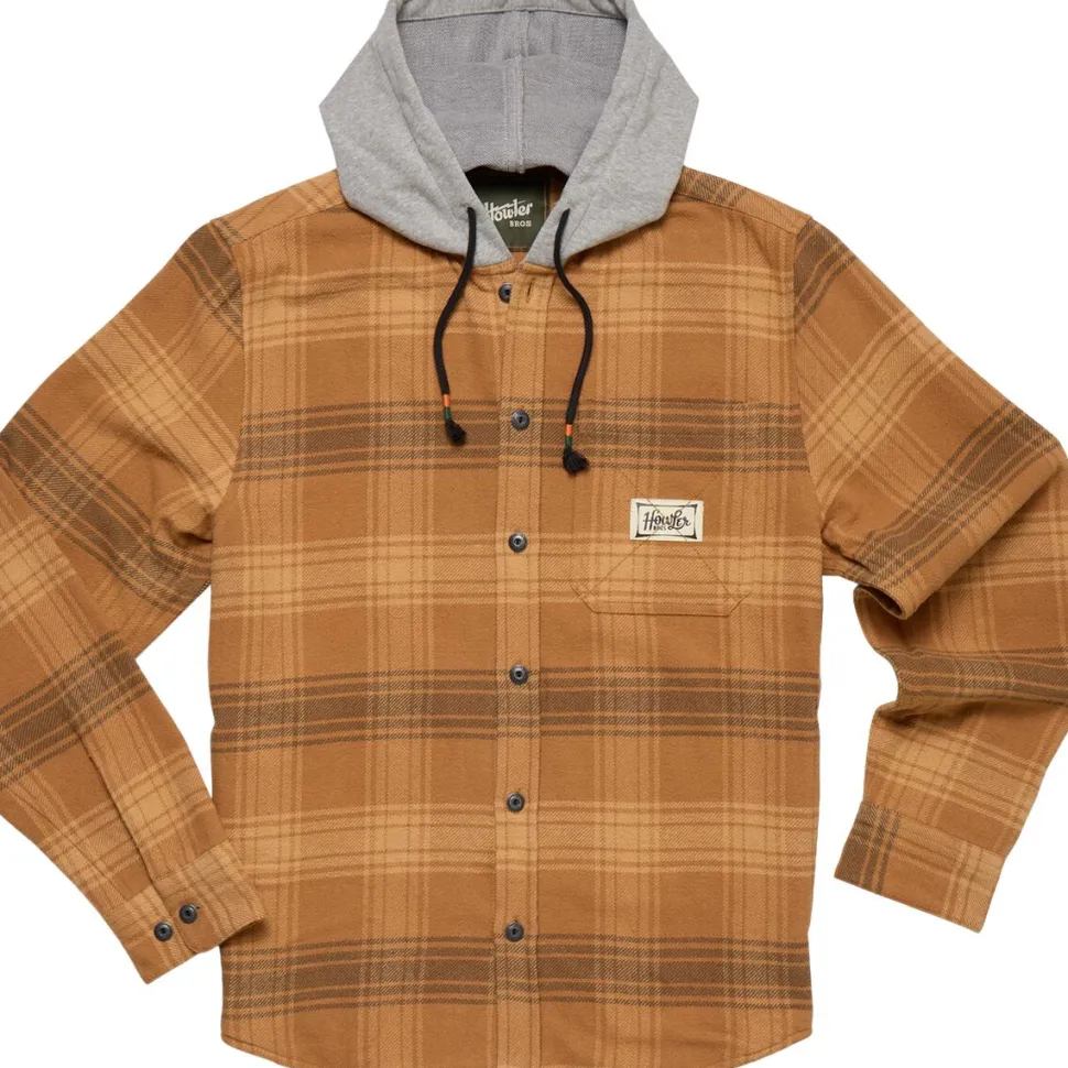 Salvo Hooded Blanket Flannel Shirt - Men's