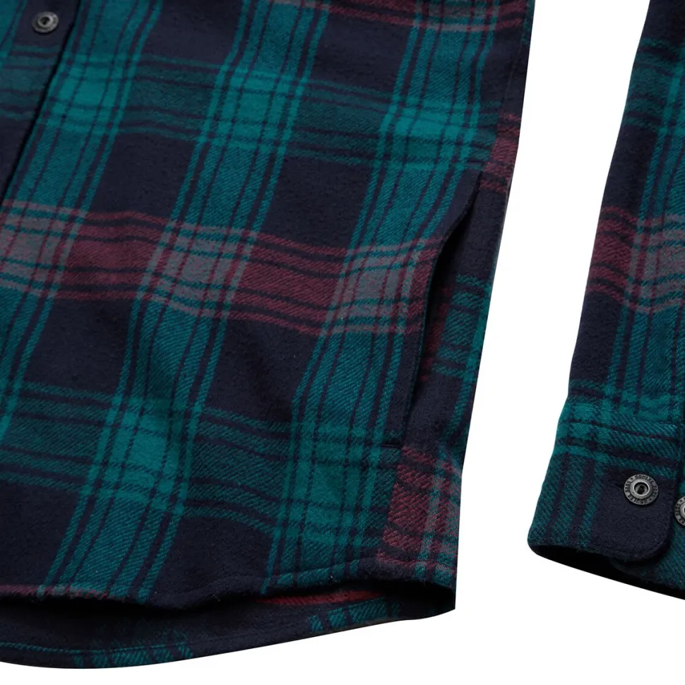 Salvo Hooded Blanket Flannel Shirt - Men's