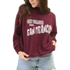 San Francisco Postcard Sweatshirt - Women's