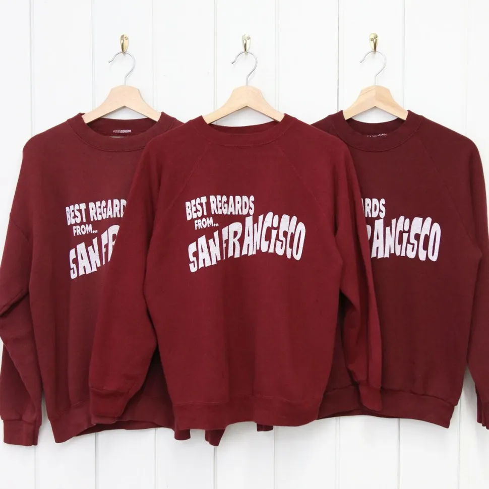 San Francisco Postcard Sweatshirt - Women's