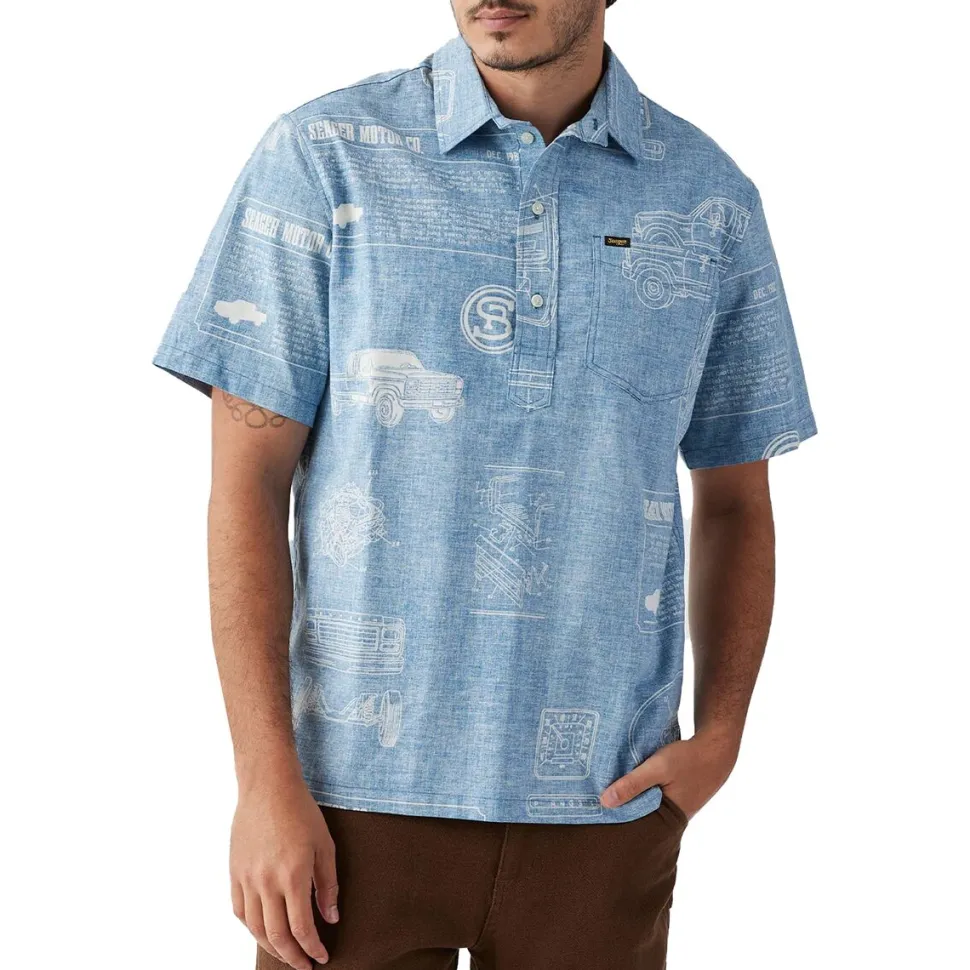 Schooner 3/4 Button-Up Shirt - Men's
