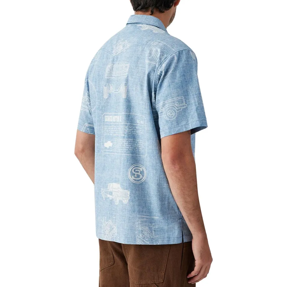 Schooner 3/4 Button-Up Shirt - Men's