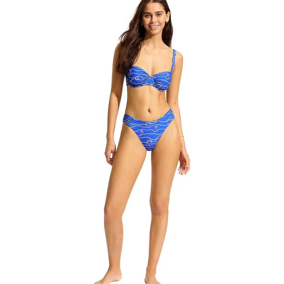Set Sail Ruched Underwire Bikini Top - Women's