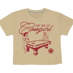 Set 'Em Up Crop T-Shirt - Women's