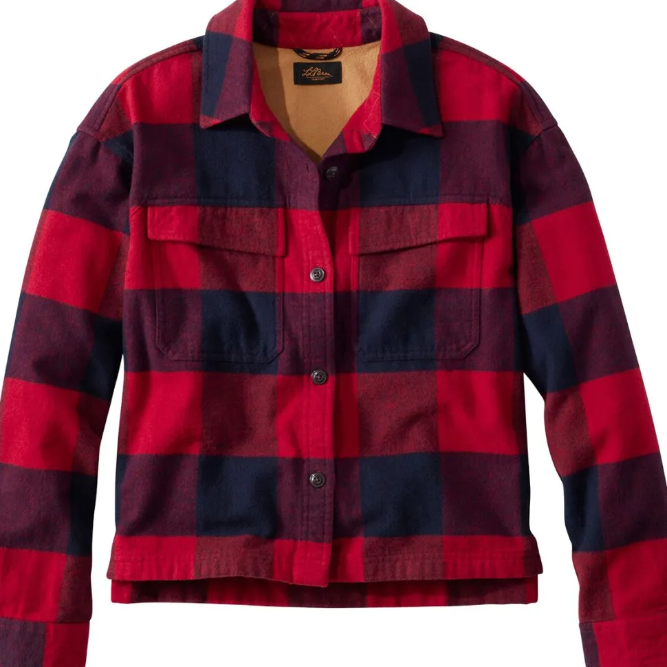 Signature 1933 Chamois Pattern Shirt Jacket - Women's