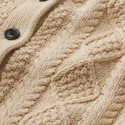 Signature Cotton Fisherman Button Cardigan - Women's