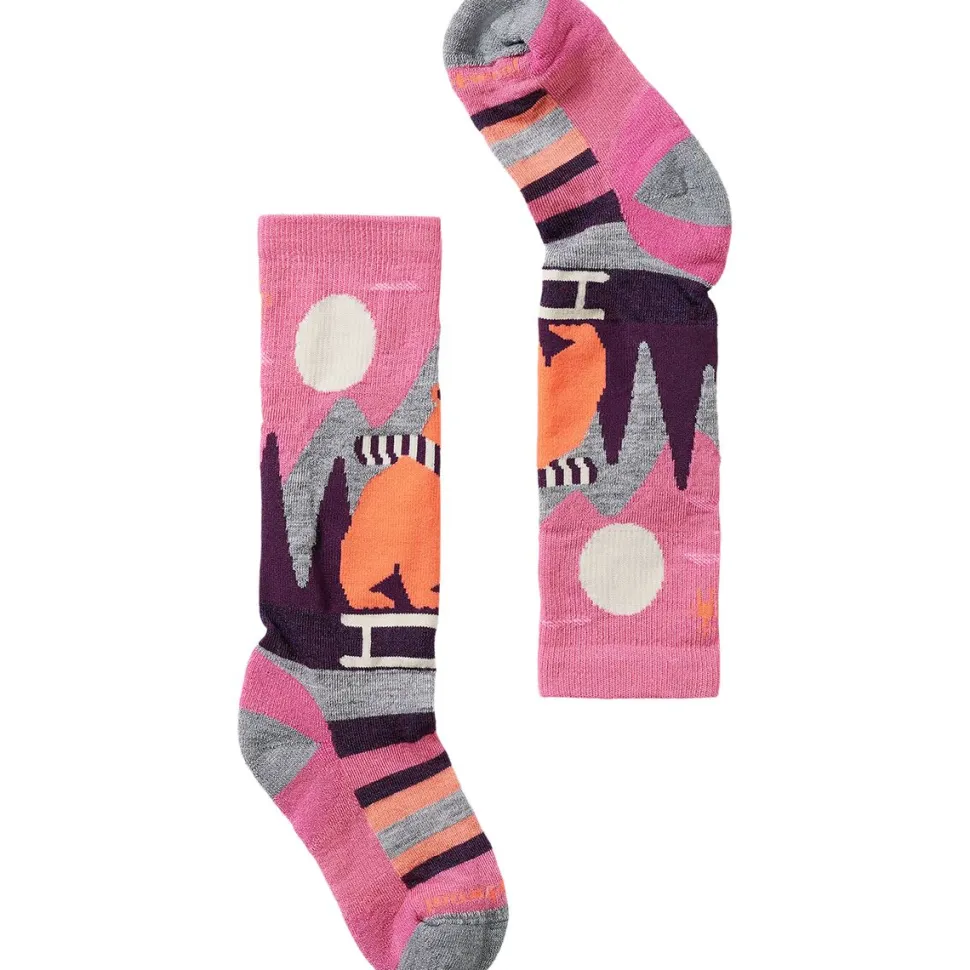 Ski Light Cushion Sleigh Bear OTC Sock - Kids'