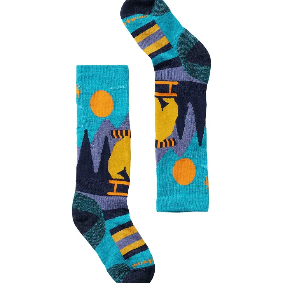 Ski Light Cushion Sleigh Bear OTC Sock - Kids'