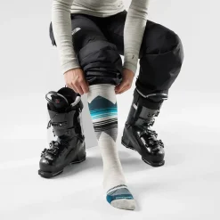 Ski Targeted Cushion Pattern OTC Sock - Women's
