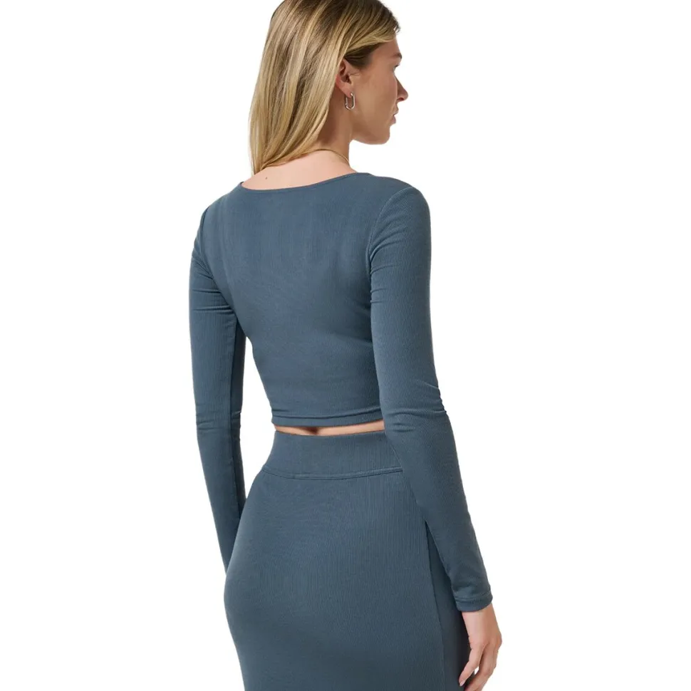 Solara Rib Long-Sleeve Shirt - Women's
