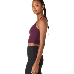 Spacedye Slim Racerback Cropped Tank Top - Women's