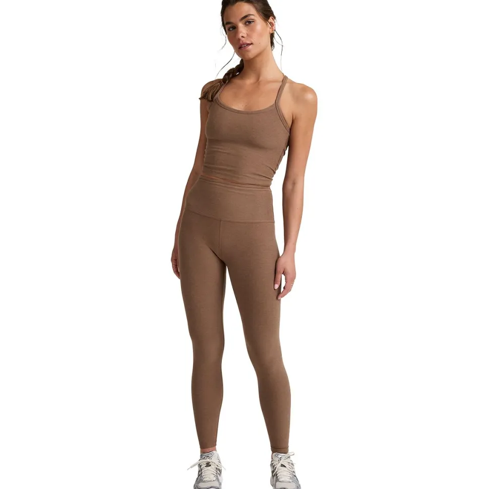 Spacedye Slim Racerback Cropped Tank Top - Women's