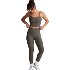 Spacedye Slim Racerback Cropped Tank Top - Women's