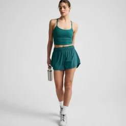 Spacedye Slim Racerback Cropped Tank Top - Women's