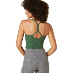 Spacedye Slim Racerback Cropped Tank Top - Women's