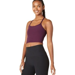 Spacedye Slim Racerback Cropped Tank Top - Women's