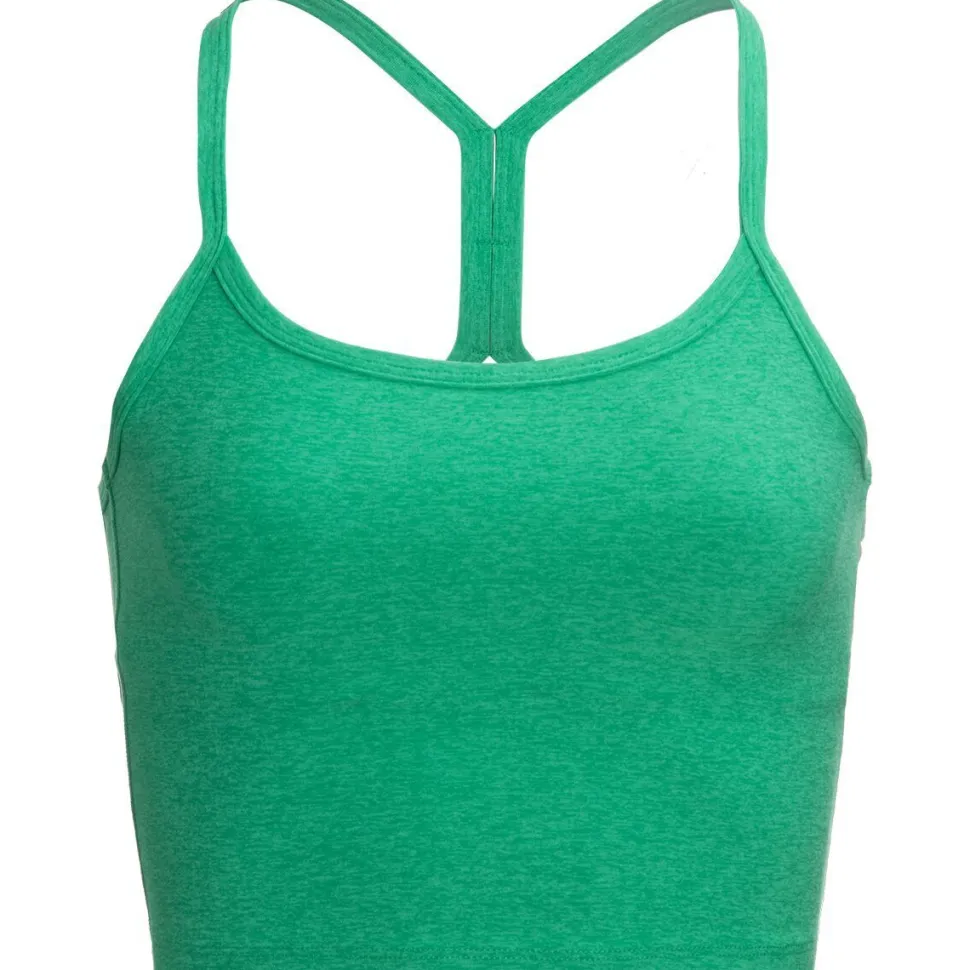 Spacedye Slim Racerback Cropped Tank Top - Women's