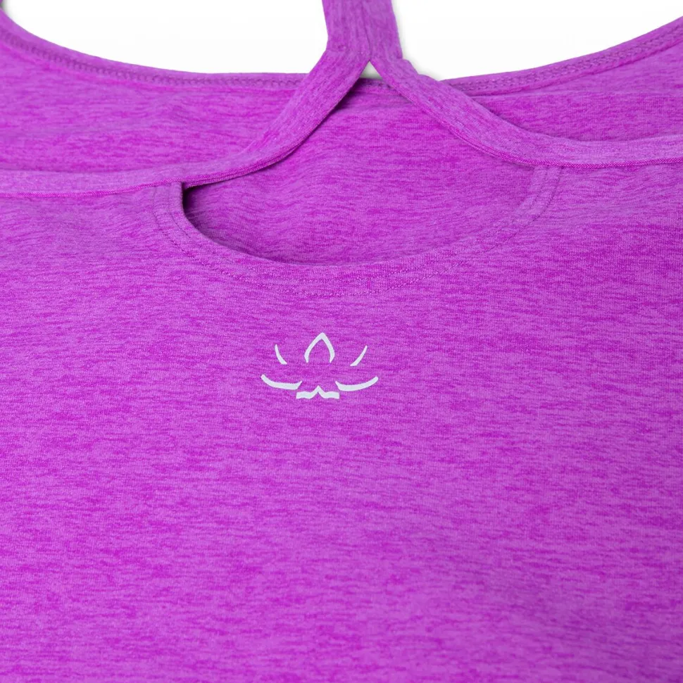 Spacedye Slim Racerback Cropped Tank Top - Women's