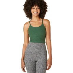 Spacedye Slim Racerback Cropped Tank Top - Women's