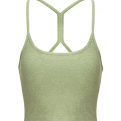 Spacedye Slim Racerback Cropped Tank Top - Women's