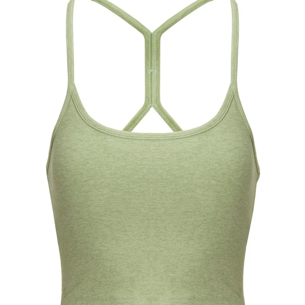 Spacedye Slim Racerback Cropped Tank Top - Women's